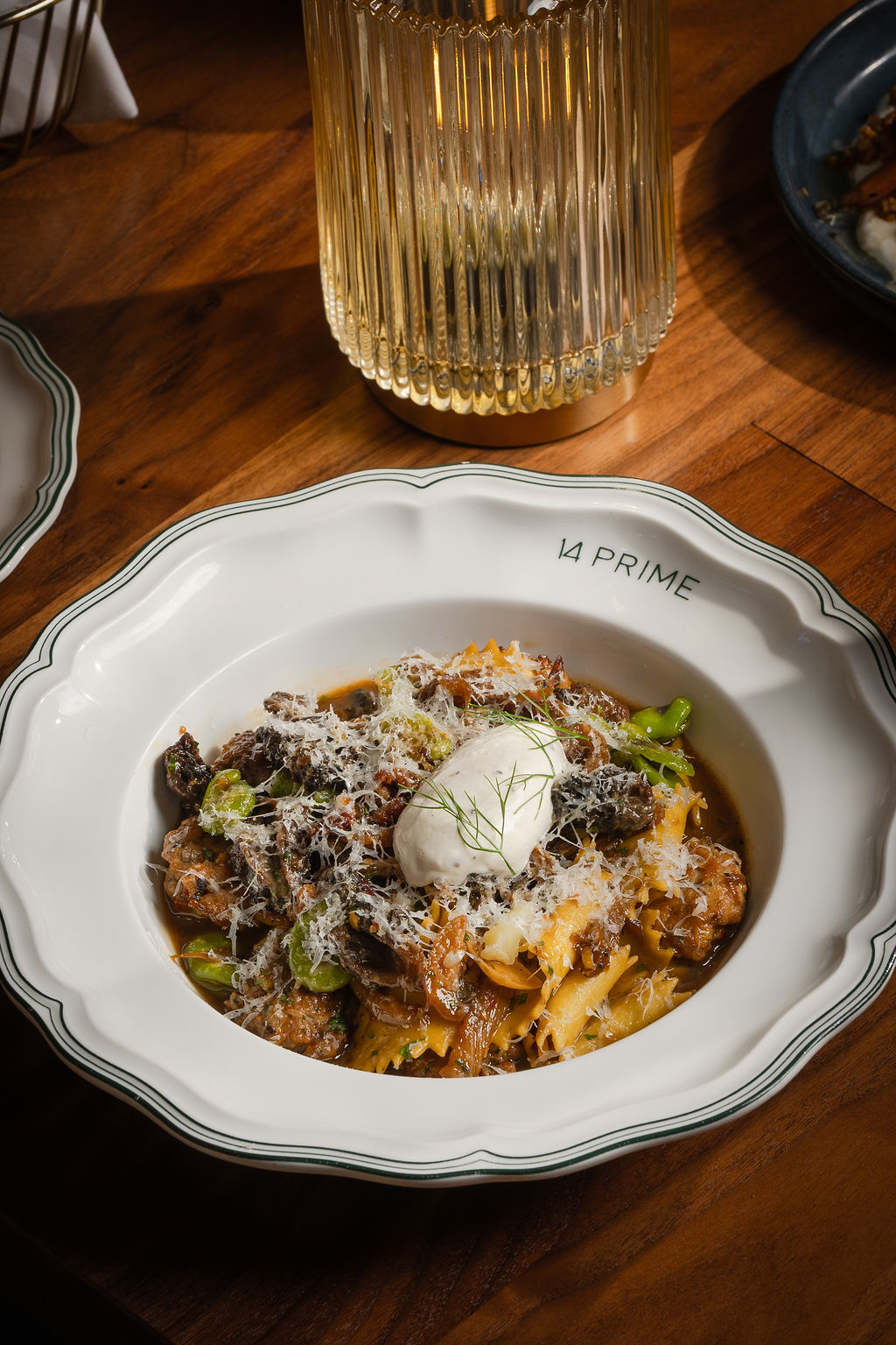 Rabbit Sausage Pappardelle