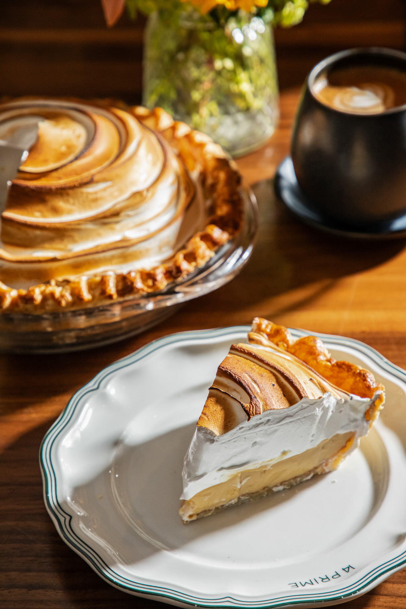 Mile High Orange Meringue Pie