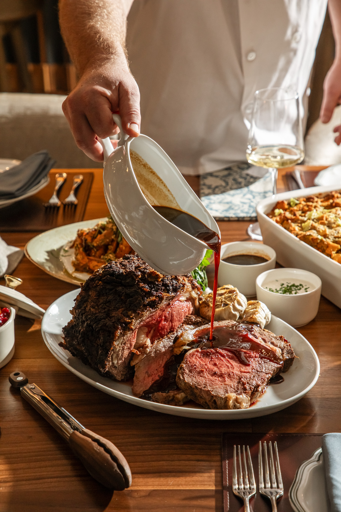Horseradish Crusted Prime Rib